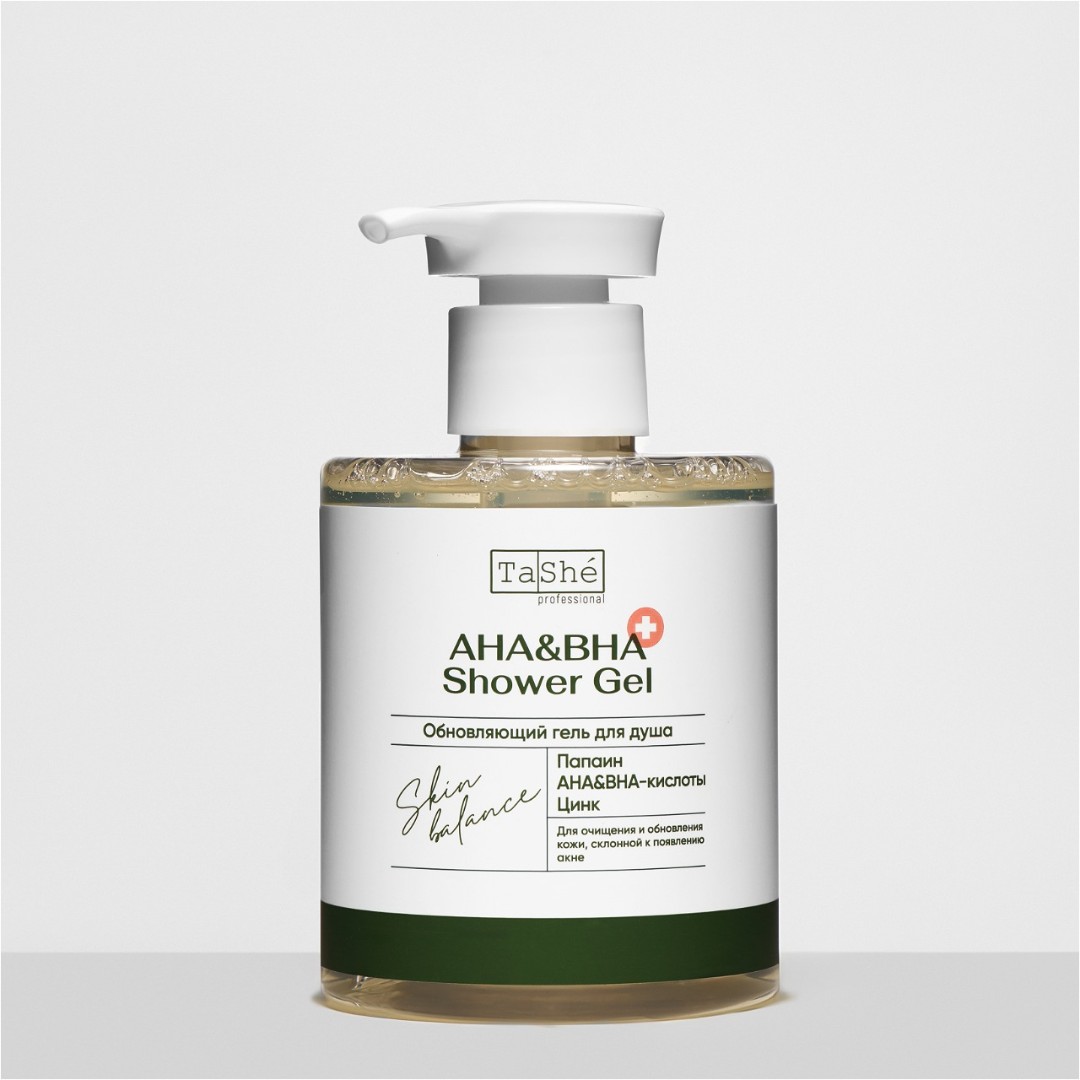 Обновляющий гель для душа AHA&BHA shower gel